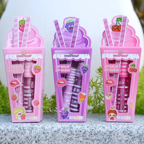 Cute ice cream shiny lip - ice,