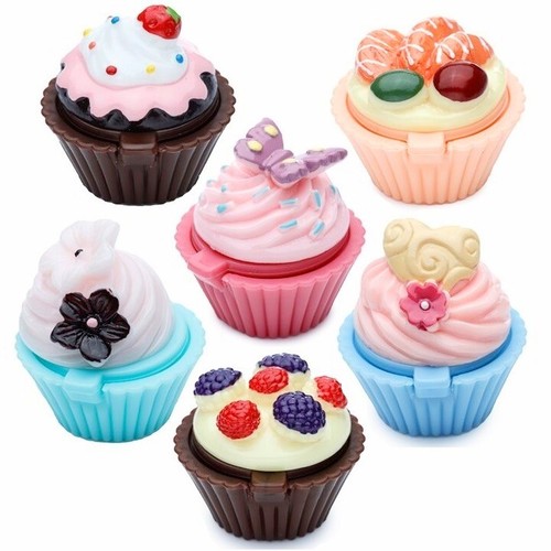 Cupcake lip balm - lip, flavoured