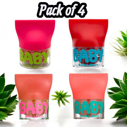 Maybelline baby lip balm - 4x,