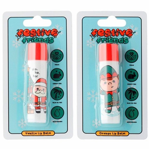 Christmas lip balm - balm, santa