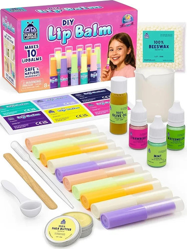 Purple ladybug diy lip - diy, balm