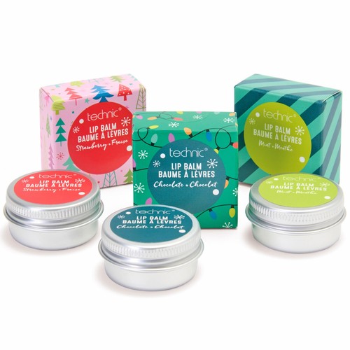 Christmas lip balm flavoured - christmas,
