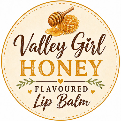 Honey lip balm handmade valley - honey,