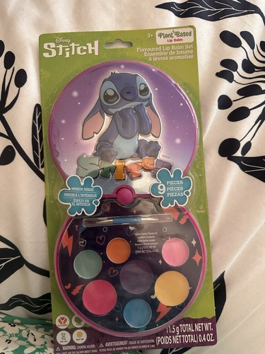 Disney stitch lip balm set - balm,